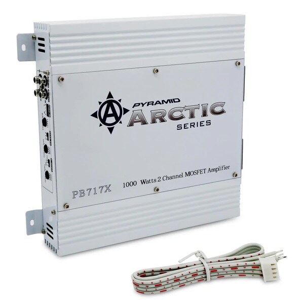 Main product image for Pyramid PB717X Arctic 2 Channel 1000 Watt Amplifier267-762